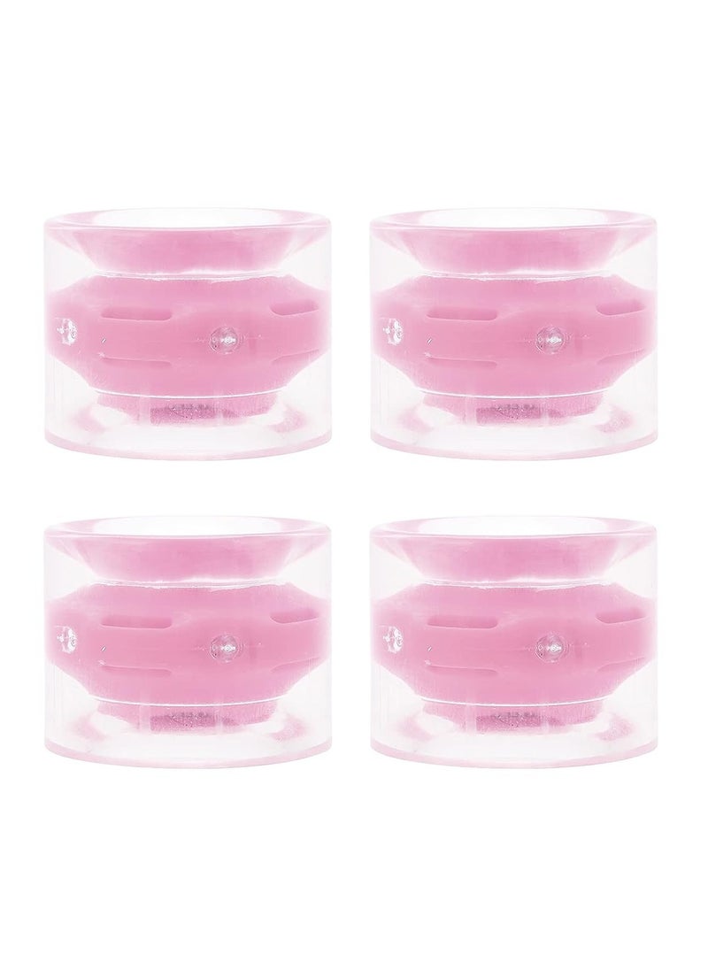 Generic 60x45MM 78A LED Light Skateboard Wheels With Bearings 4PCS With T-Tool, Pink  - Image 4