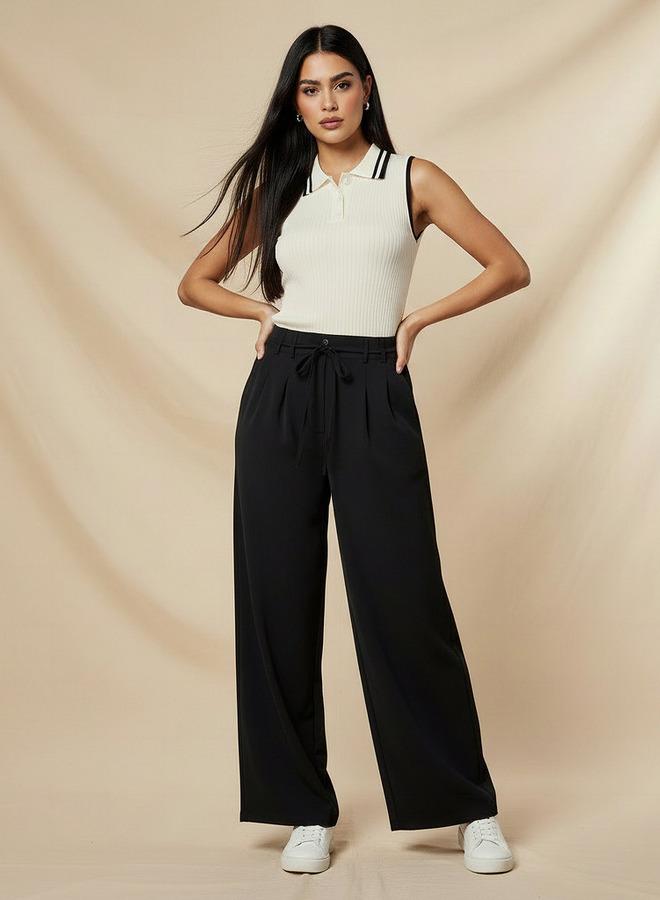 تواكستريمز بنطلون واسع بخصر متوسط - Image 2