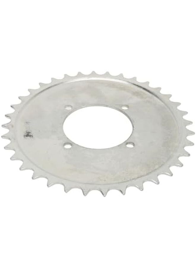 Toothless Flywheel Kit Silver Adapter Steel Lightweight Durable for Scooter Motorcycle - Image 5