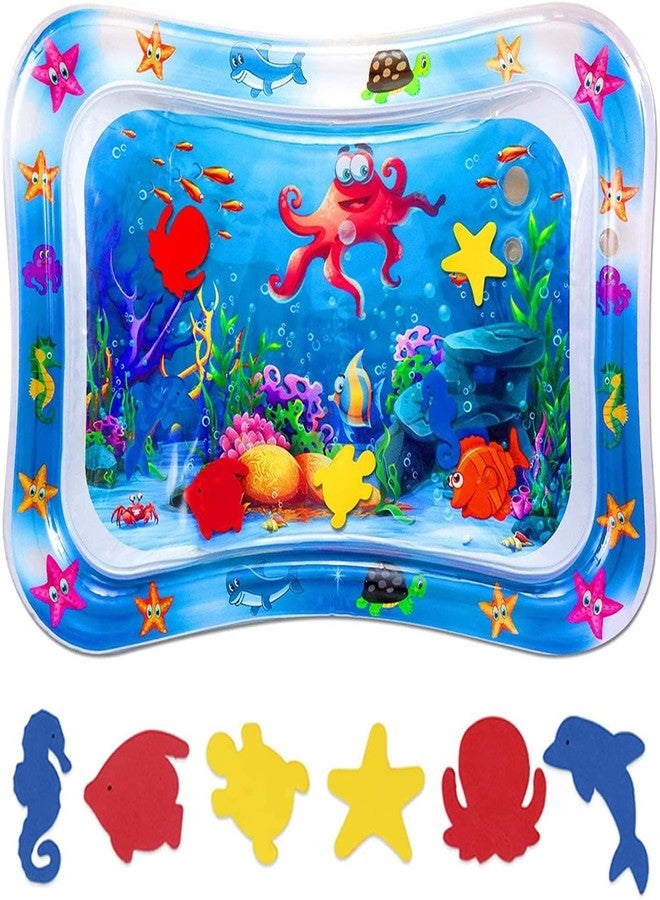 Honexa Tummy time Water Play mat Baby & Toddlers is The Perfect Fun time Play Inflatable Water mat,Activity Center Your Baby's Stimulation Growth - Image 1