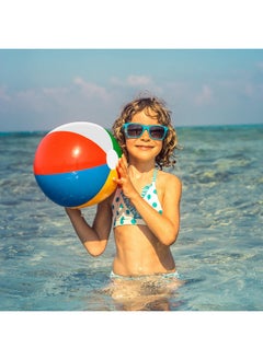 FindUWill 6 Pack Pool Floats Kids, Pool Swim Tubes Rings(4 Pack) - 4Pcs Inflatable Big Floaties Beach Swimming Toys With 2Pcs Beach Balls For Adults Raft Floaties Toddlers  - Image 5