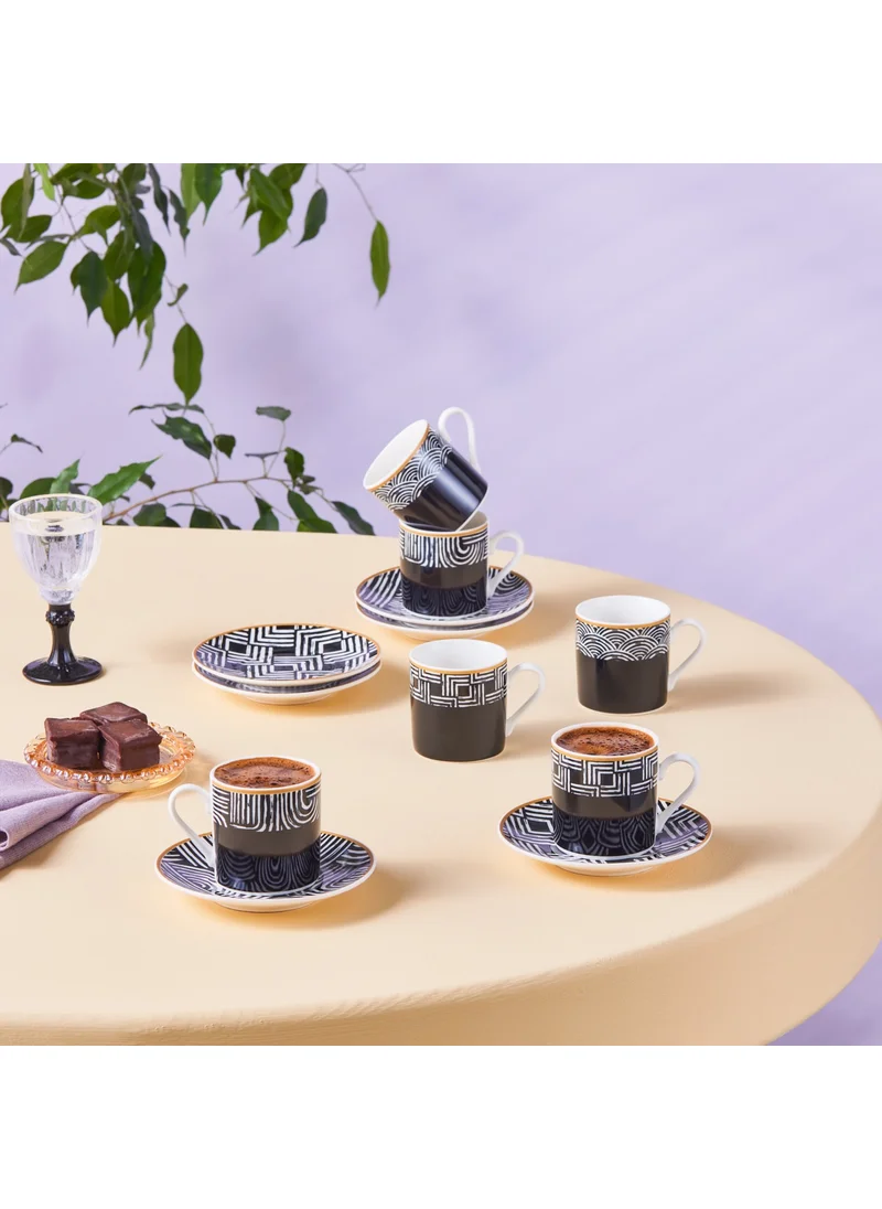 Karaca Outdoor Karaca Rabat Coffee Cup for 6 Persons 90 ml