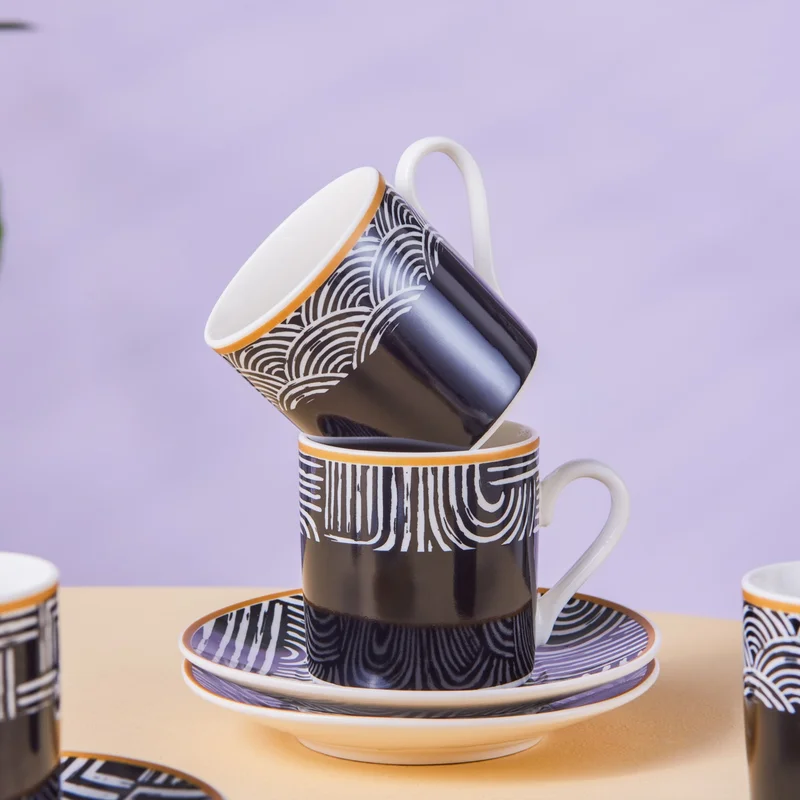 Karaca Rabat Coffee Cup for 6 Persons 90 ml