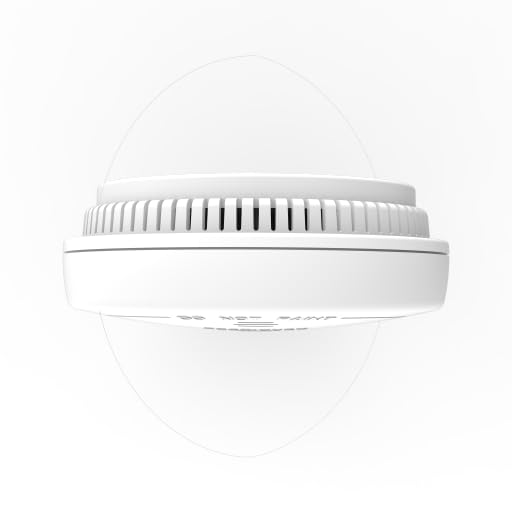 Avance Wireless 433 MHz not WiFi Smoke Detector Battery Powered Smoke Alarm with LED Lights Avance Dual Band Alarm System Control PanelHub Required for Alert On Mobile - Image 3