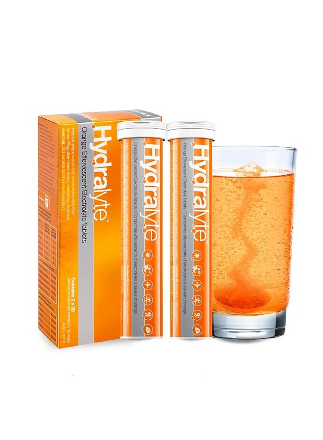 هيدراليت هيدرالايت أقراص فوارة بنكهة البرتقال - 40 قرص - Image 2
