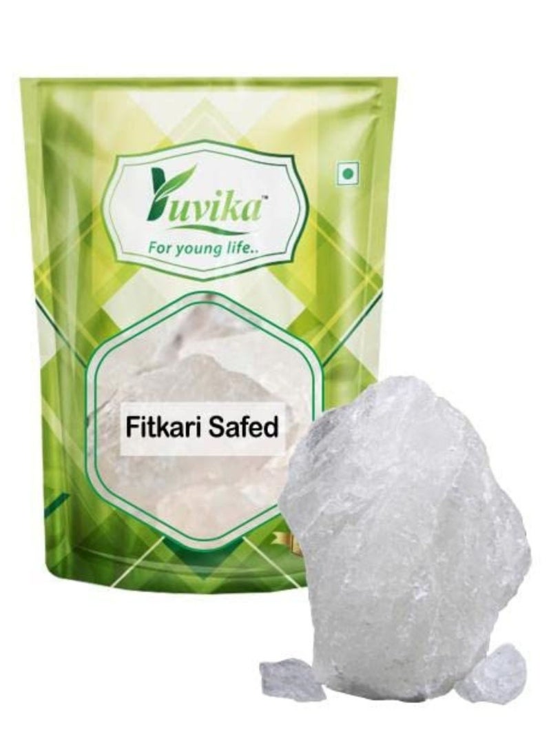 Yuvika Fitkari Safed Phitkari Safed Potassium Alum  Alum White 200 Grams - Image 2