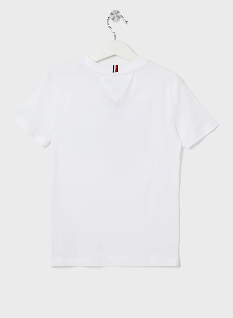TOMMY HILFIGER Kids Waving Flag Regular T-Shirt