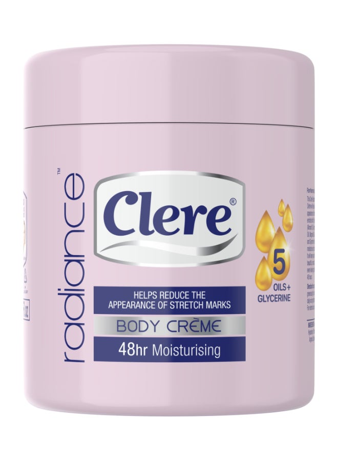 CLERE Clear Body Cream 5 Oils 400 ml (C422) – Nourishing, Hydrating & Lightweight
