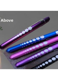 Generic Pupil Pen Lamp With Scale Ear, Nose, Throat And Eye Examination Can Be Lettered With Printing Seven Colors Optional Wholesale-Color:White Light Purple  - Image 2