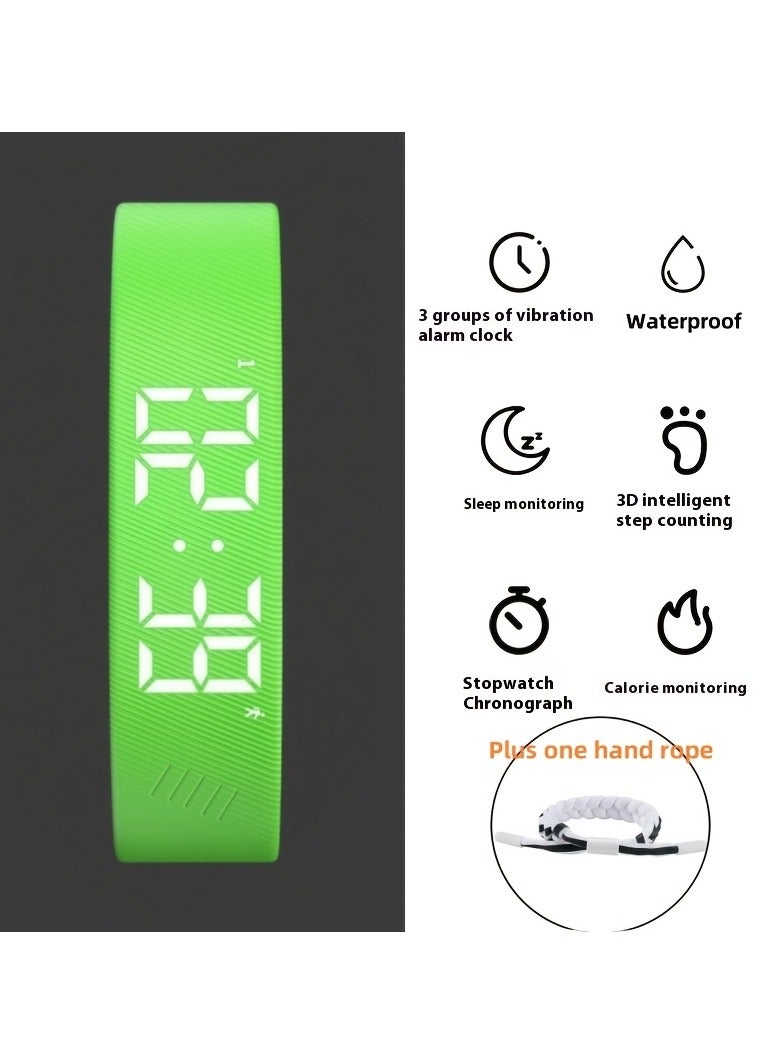 AROAQ Multifunctional Simple Fashion Unisex Electronic Watch with Alarm Clock, Pedometer, Timer, Luminous Display, Senseless Wear, and Sports Functions - Ideal Holiday Gift, Suitable for Any Occasion - Includes One Hand Rope - Image 1