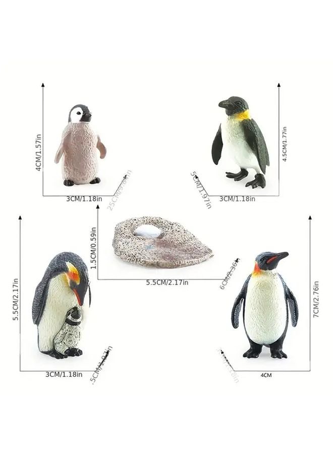 Fantarea Penguin Life Cycle Figurines Model 2481 Educational Toy Set For Kids - Image 3