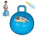 INPANY Hopper Ball 18 Inches Bouncy Ball with Handles Bouncing Bounce Balls Hopper Inflatable Jumping Hopping Toys for Kids Ages 36 Hoppity Hop Girls Boys Gifts Pump Included - Image 3
