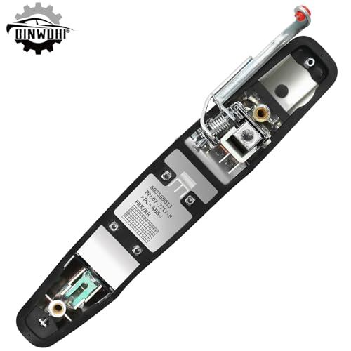 BINWUHI Exterior Rear Right Door Handle Passenger Side Compatible with The Following Models: 2007-2013 Chevrolet Chevy Silverado Tahoe Avalanche Suburban, GMC Sierra, Cadillac Escalade ESV, 15915660 - Image 3