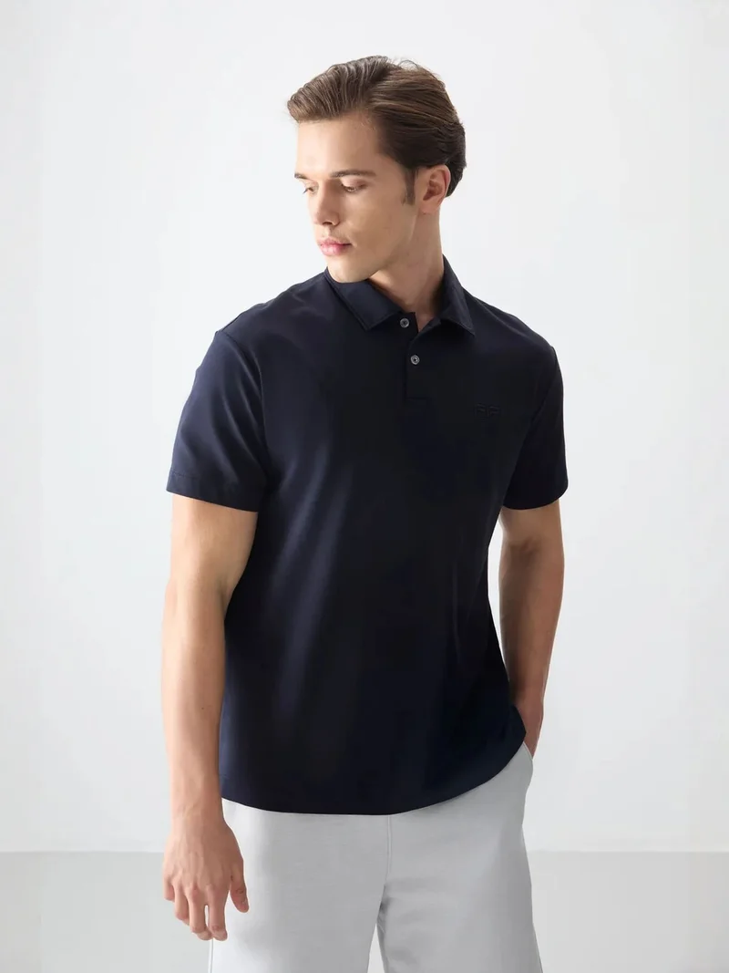 تومي لايف TOMMY Oversized Polo Collar T-Shirt