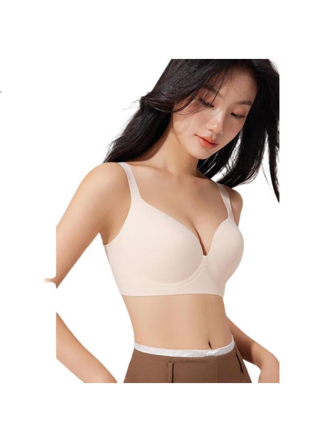 Liberal Free Series Women'S Push-Up Bra With Seamless And Wire-Free Design For Lifting And Shaping, Anti-Sagging And Antibacterial, 7A Grade, Light And Thin - Image 2