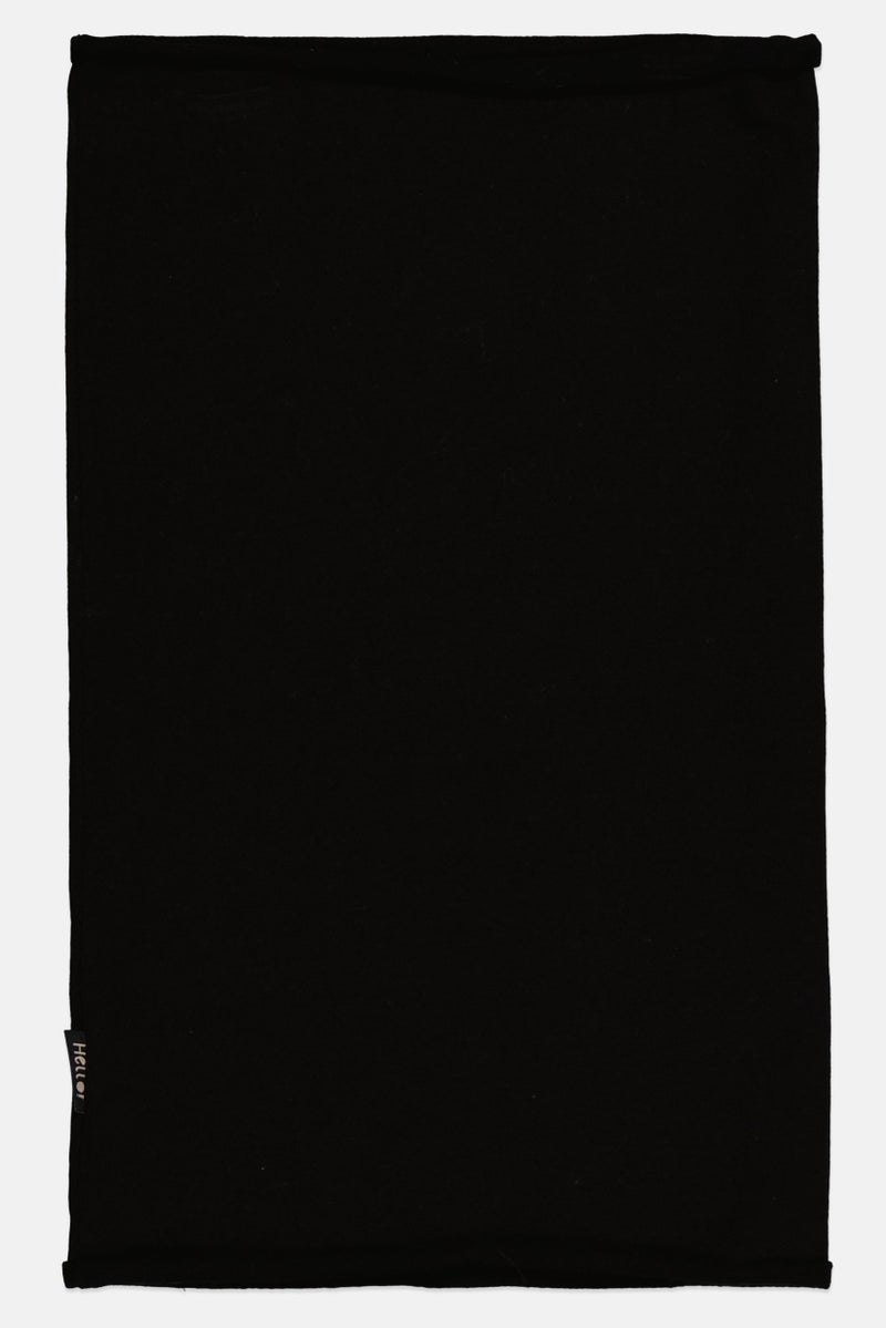 Cool Club Kids Girl Plain Scarf 26 D cm, Black  - Image 2