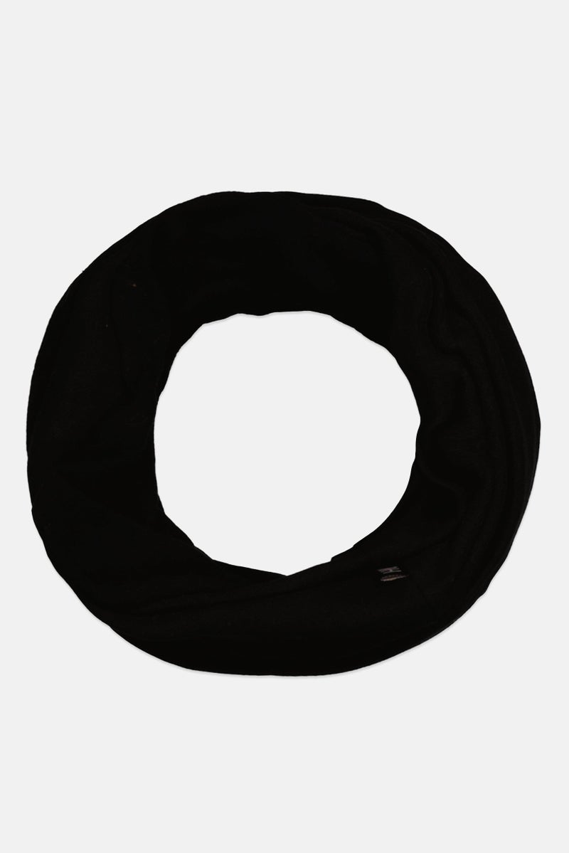 Cool Club Kids Girl Plain Scarf 26 D cm, Black  - Image 1