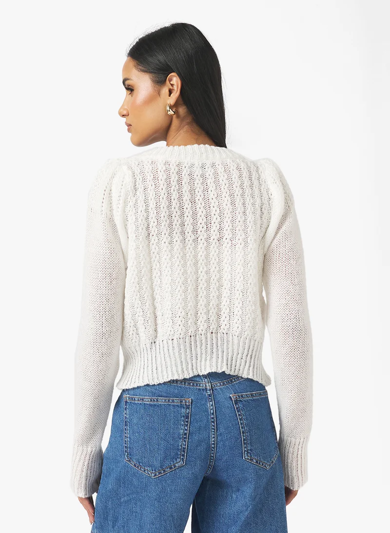Ginger Cable Knit Jumper