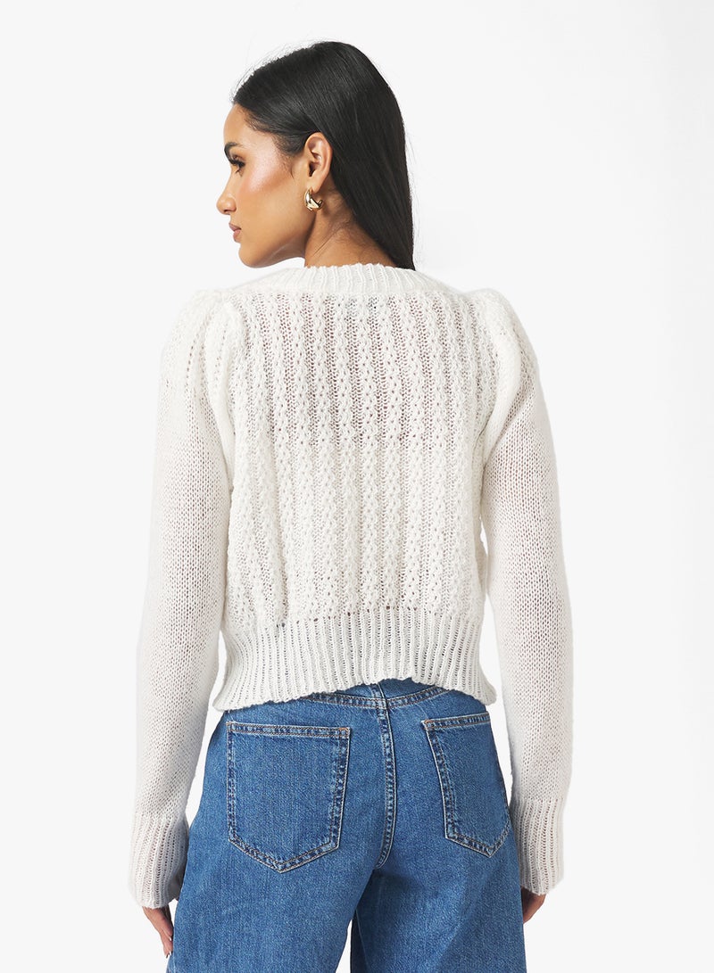 Ginger Cable Knit Jumper - Image 2