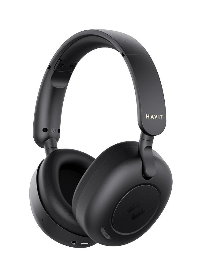 havit - Headphones Bluetooth Wireless V5.3 Headset Over-Ear Hybrid ANC Low Latency Game Mode Support Wired/Wireless - Image 1