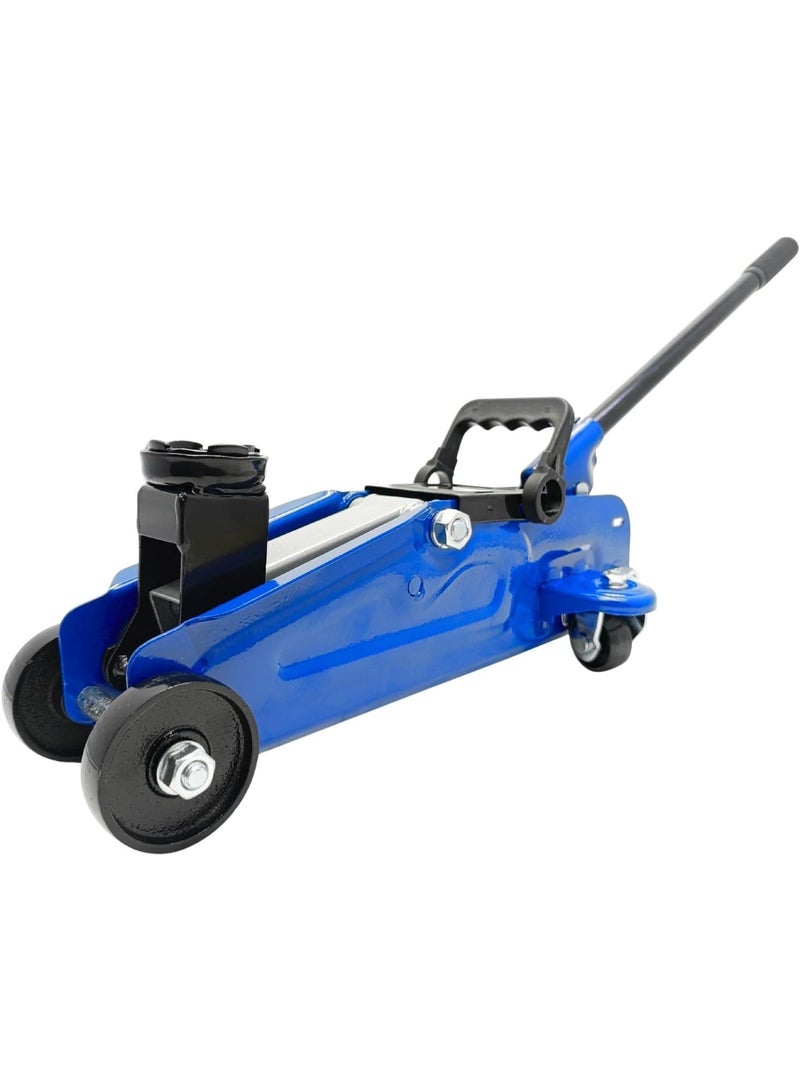 Hydraulic Trolley Jack with Carrying Case - Adjustable Professional Lifting Tool - Durable & Easy-to-Use Floor Jack for Mechanics & Home Use