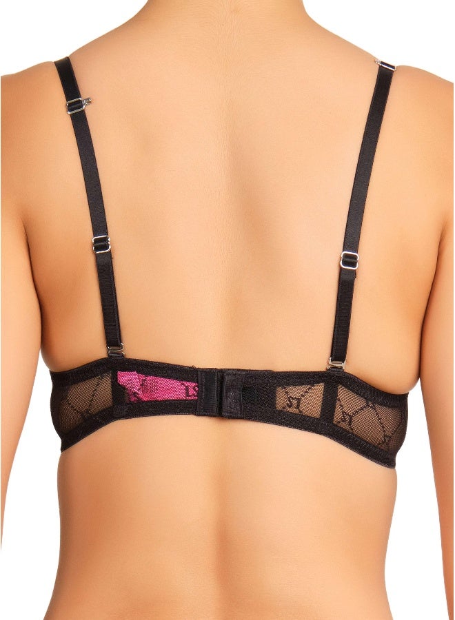 لا سينزا حمالة صدر لا سينزا جل مبطنة مثيرة بفتحة واسعة - Image 2