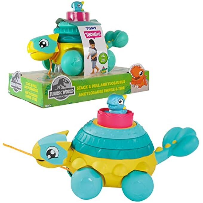 تووميز عالم الديناصورات - لعبة مثيرة وجذابة للعب الخيالي، مثالية للأطفال الصغار، تشجع على التعلم والتطور - Image 1