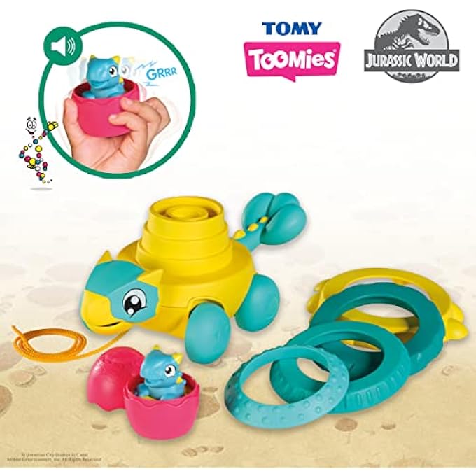 تووميز عالم الديناصورات - لعبة مثيرة وجذابة للعب الخيالي، مثالية للأطفال الصغار، تشجع على التعلم والتطور - Image 3