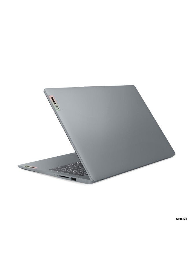 لينوفو IdeaPad Slim 3 15AMN8 لابتوب | شاشة 15.6" FHD، AMD Ryzen 3 30، رسومات AMD Radeon 610M المدمجة، 8GB RAM، 512GB SSD، ويندوز 11 [82XQ017GAX] - Image 3