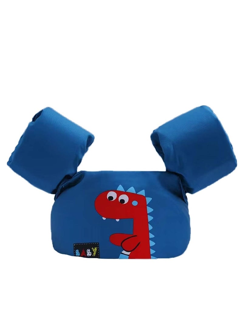 Toddler Swim Vest Kids Water Wings Arm Floaties for 30-50 Pounds, Infant Safety Swim Aid Jumper Inflatable,Swim Arm Bands,Float Sleeves Swimming Armbands for Sea/Pool/Beach/Training - Image 1