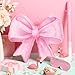 Threan Bow Piata Bow Party Piata with Bat Stick Blindfold Mask Conquette Birthday Centerpieces Decorations for Bridal Shower Wedding Anniversary Engagement SuppliesPink - Image 4