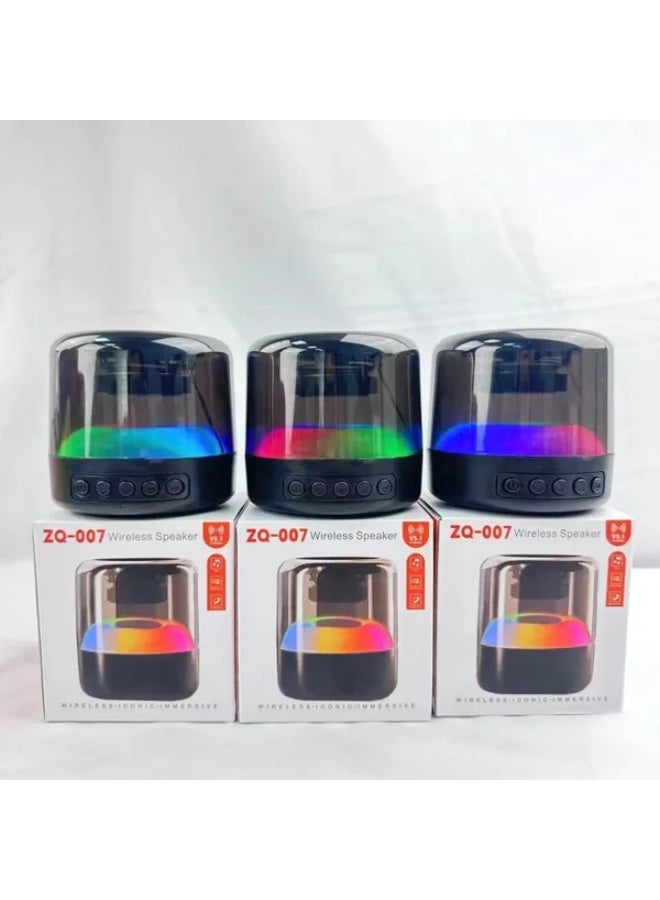 ZQ-007 Wireless Speaker Heavy bass high fidelity bluetooth A2DP+AVRCP technology. - Image 1