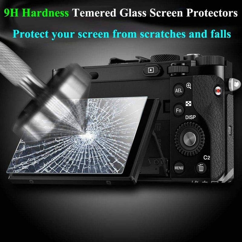ZLMC Screen Protector for Ricoh GR III GR III X GRIII GR 3 GR3 GR IIIx GRIIIx GR3x, 9H Hardness 0.3mm Ultra-thin Tempered Glass Screen, Full Coverage Edge to Edge Protection [3 Pieces] - Image 3