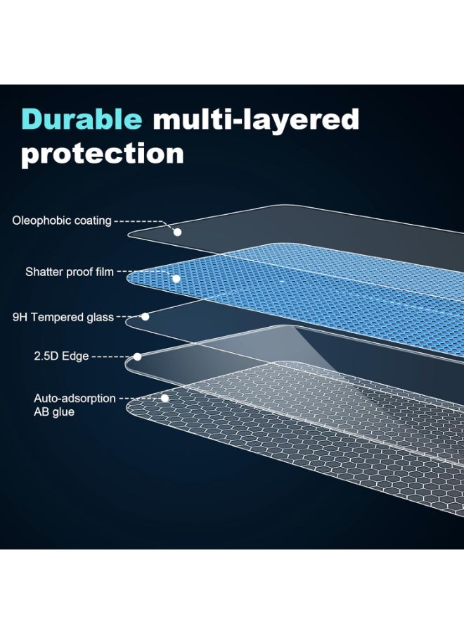 Screen Protector for OnePlus Pad 3, with Camera Lens Glass,9H Hardness Anti-Scratch Tempered Glass flim, 2+2 pack - Image 5