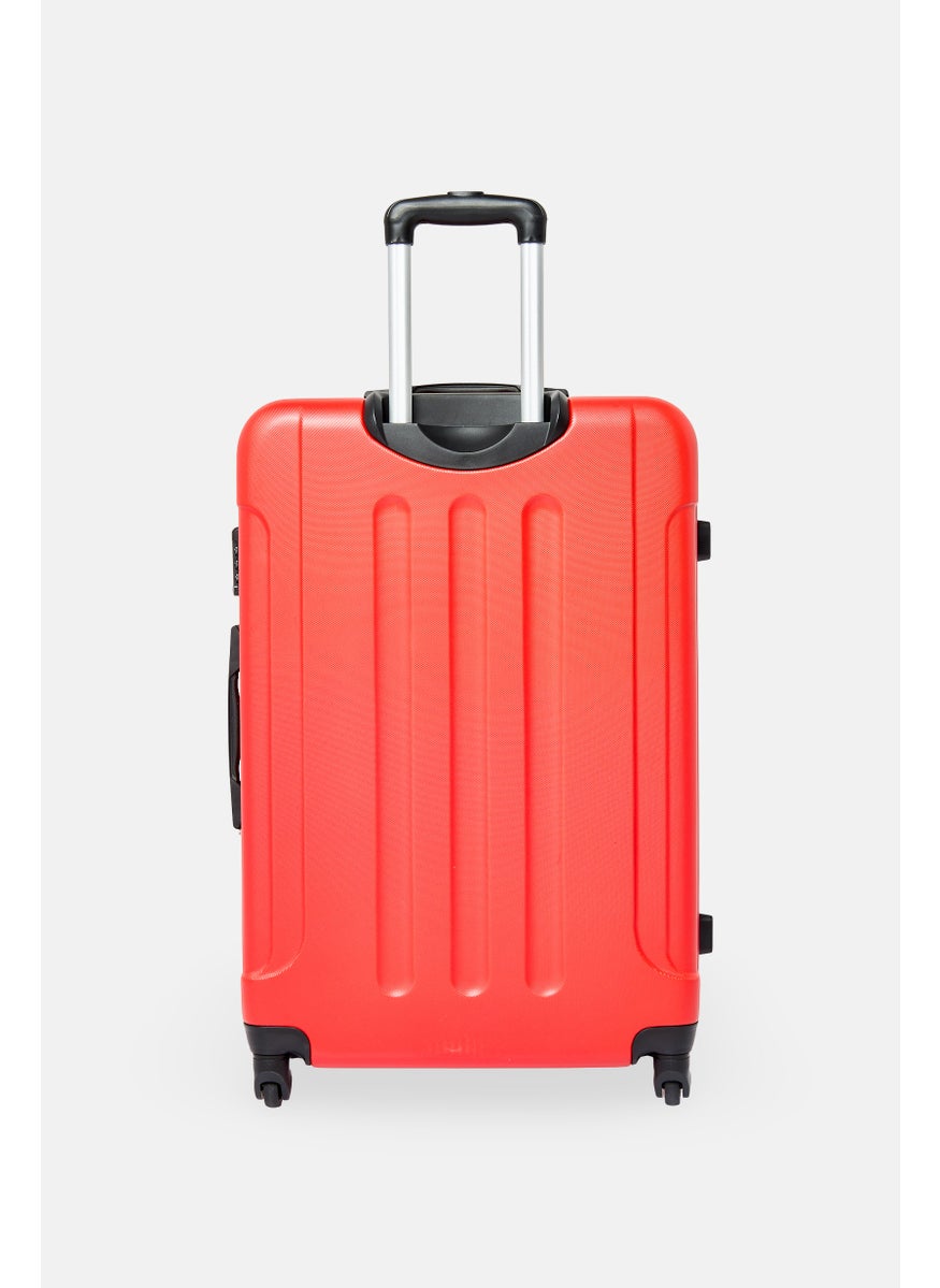 YOTO 28-Inch Expandable Hardshell Check in Spinner, Red  - Image 2