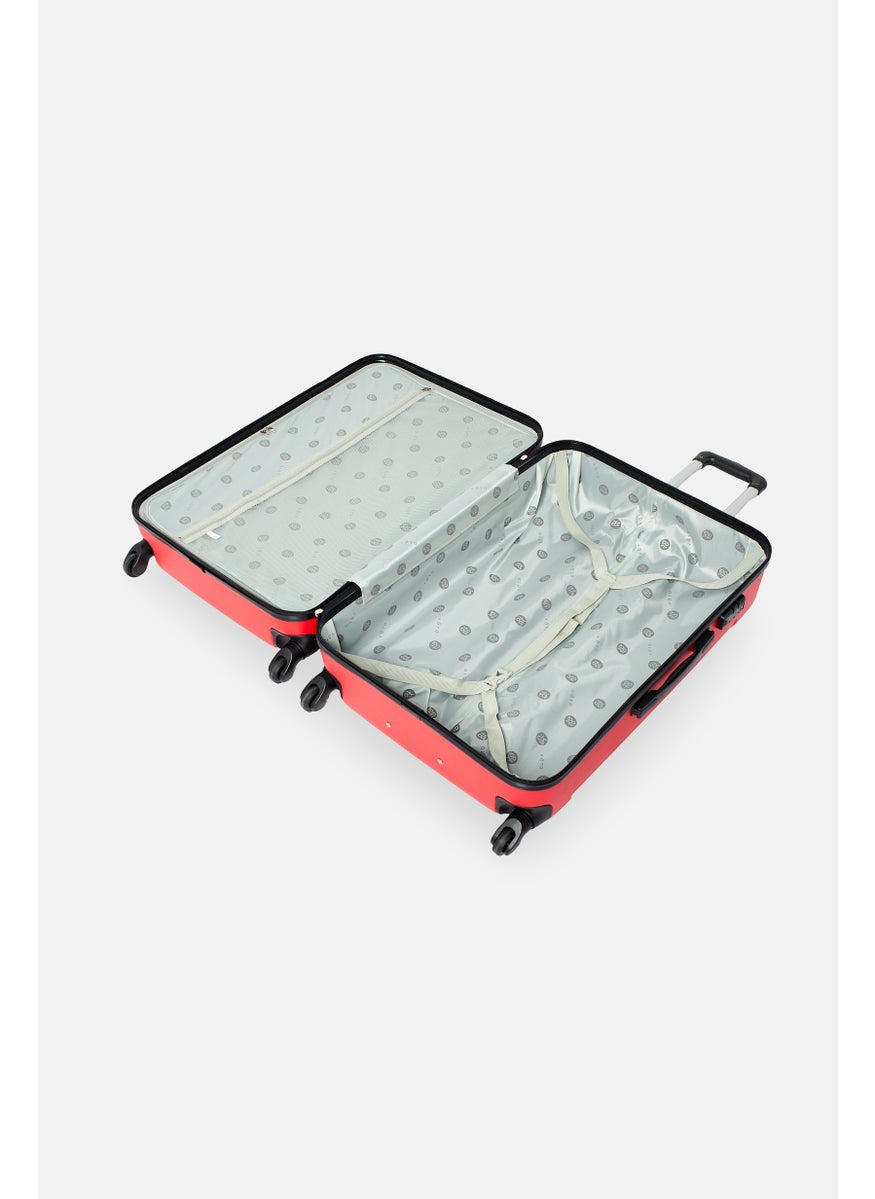 YOTO 28-Inch Expandable Hardshell Check in Spinner, Red  - Image 5