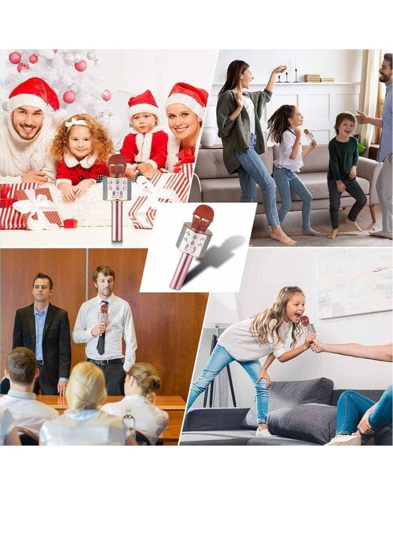 Bluetooth Microphone for kids Birthday Gift Toys for Age 3 4 5 6 7 8 9 10 Girls Boys Wireless Karaoke Mircrophone Little Kid Gifts Toy for Toddler Children - Image 5