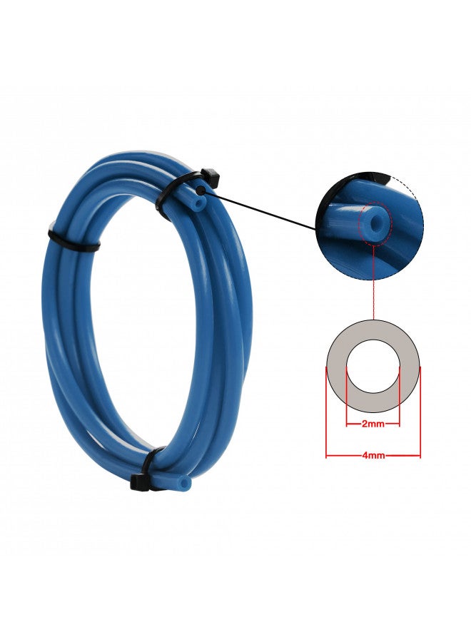 ChowThink High Temperature Resistant Premium Bowden Tubing 6M TPFE Teflon Tube for 1.75mm Filament with Upgraded PC4-M6 and PC4-M10 Pneumatic Fittings,Teflon Cutter,Collet Clips and Spanner for Ender 3/3 Pro - Image 2
