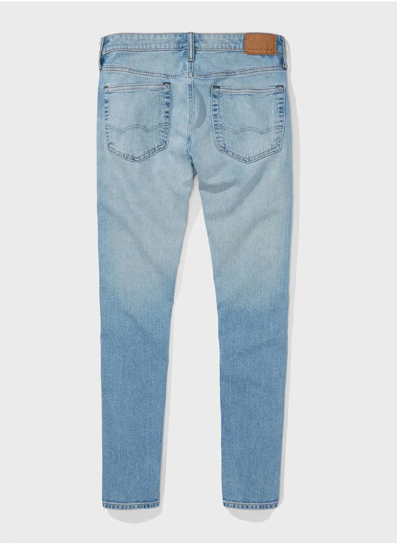 American Eagle Light Wash Skinny Fit Jeans
