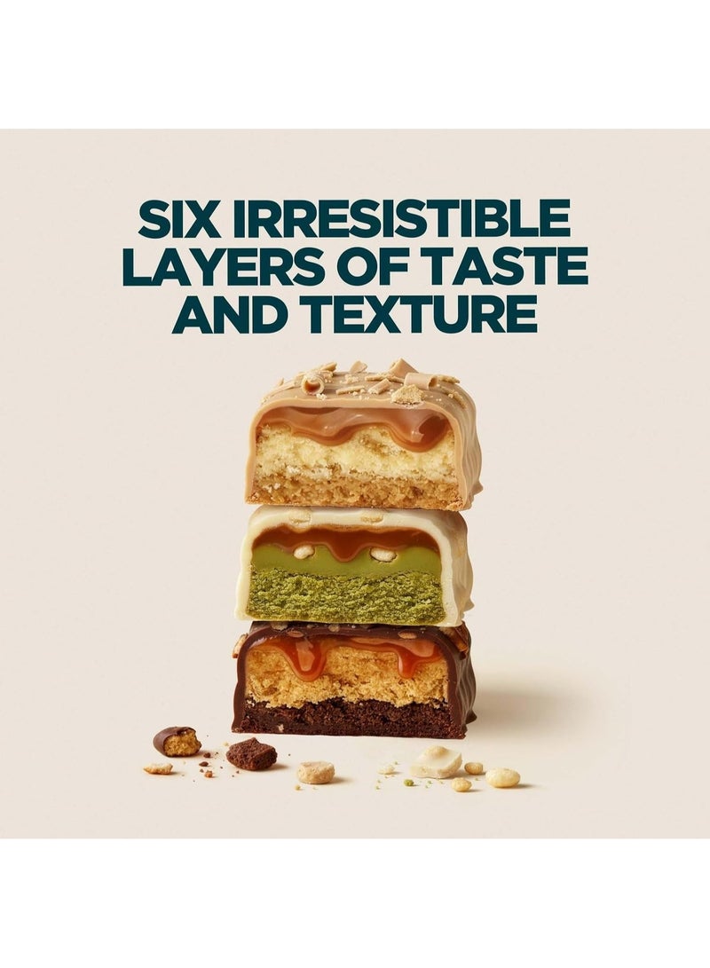 ماي بروتين لوح بروتين متعدد الطبقات من Myprotein، نكهة "وايت جولد" (White Gold)، 60 جم ​​× 12 لوحاً - Image 2