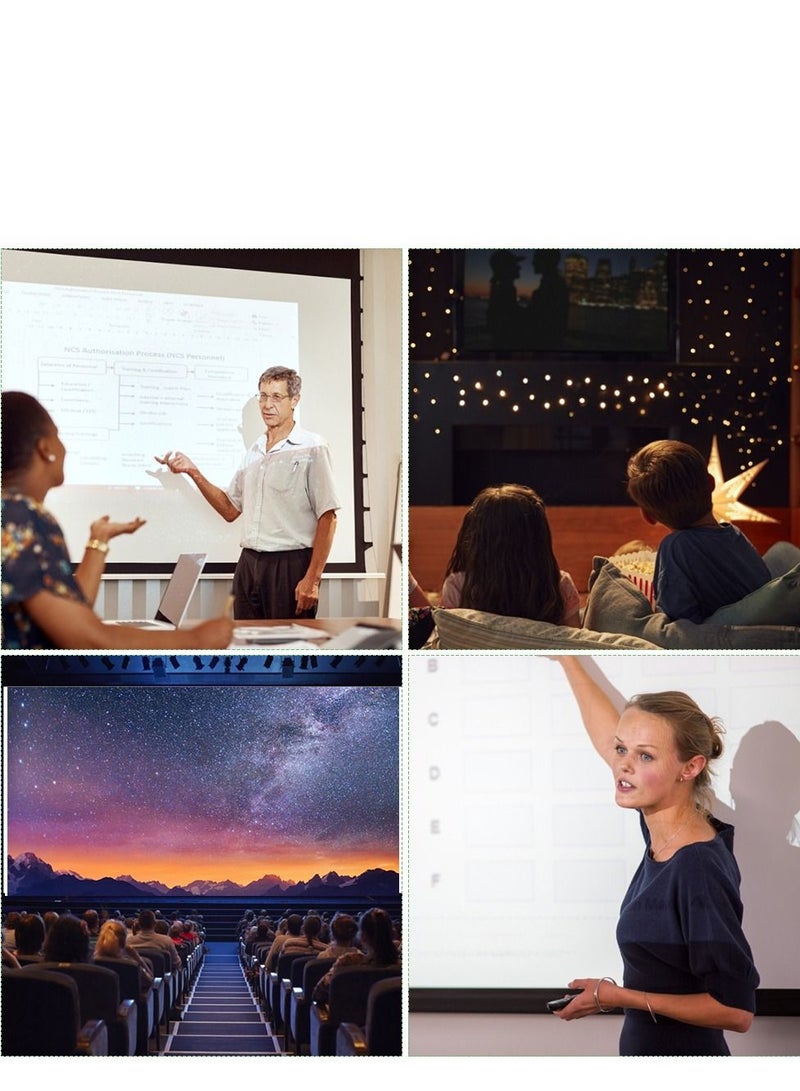 84-Inch Portable Metal Projector Screen  - Image 4