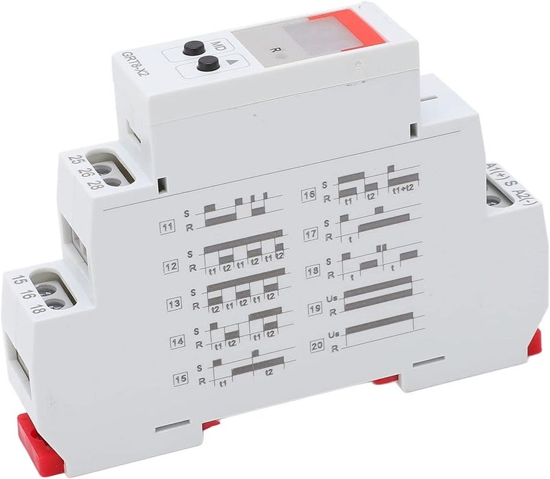 Digital Timer Relay Switch Adjustable 0 1 To 99 Days ABS Flame Retardant Housing - Image 3