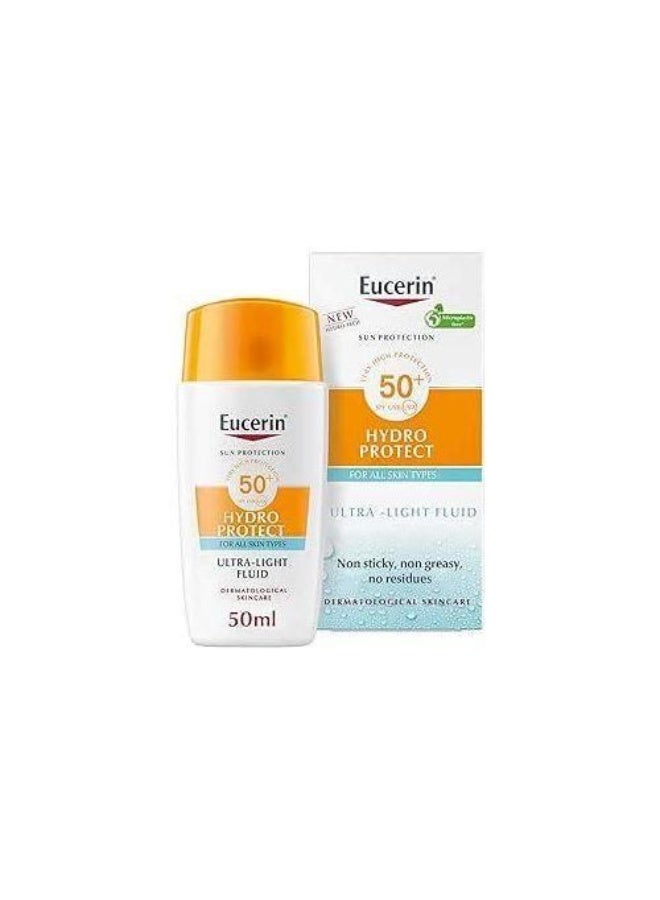 Eucerin Euceriin Sun Hydro Protect Ultra Light Sunscreen Cream SPF50+ 50ml