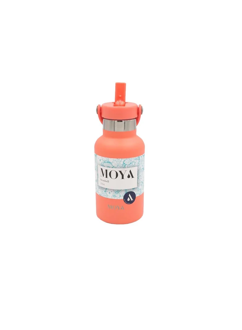 MOYA Moya "Seashell" 350ml Insulated Sustainable Water Bottle Coral