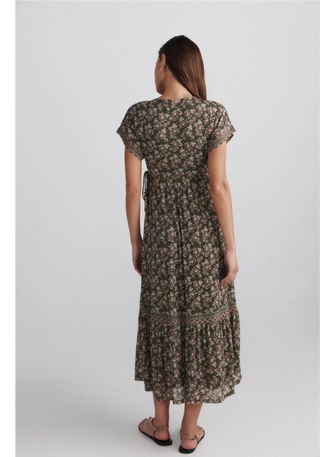 Springfield Dress with ruffle waist
