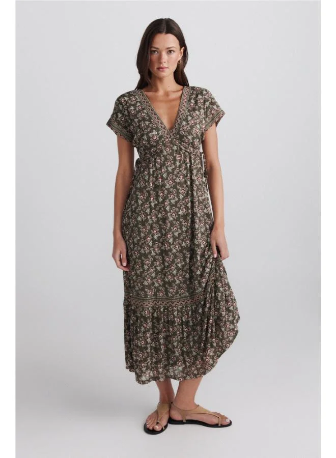 Springfield Dress with ruffle waist