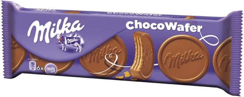 Milka ميلكا شوكو ويفر - 30 قطعة مغلفة فردياً