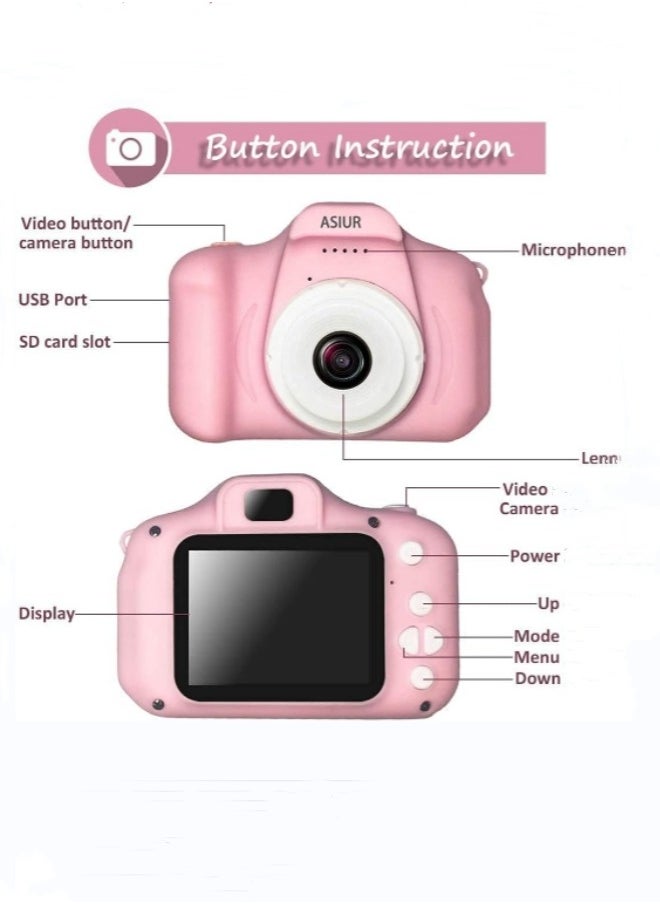 YUNSYE - Kids Camera 1080P Camera for  3-12 Year Children with 32G SD card - Image 1
