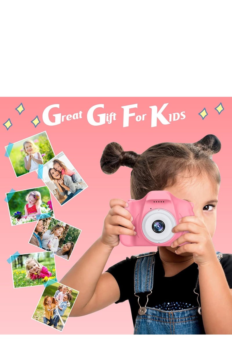 يونسي كاميرا للأطفال 1080P للأطفال من عمر 3 إلى 12 سنة مع بطاقة SD سعة 32 جيجا - Image 4