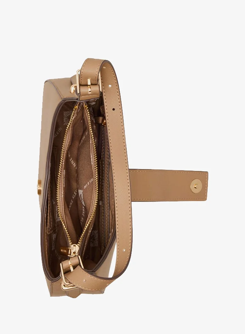ANNE KLEIN  Anne Klein Scarf Detail Snap Shoulder Bag for Women | Best Price UAE